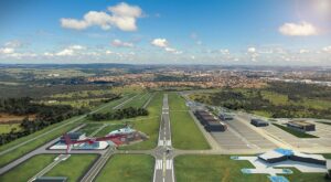 Visão geral do aeroporto - Antares Polo Aeronáutico